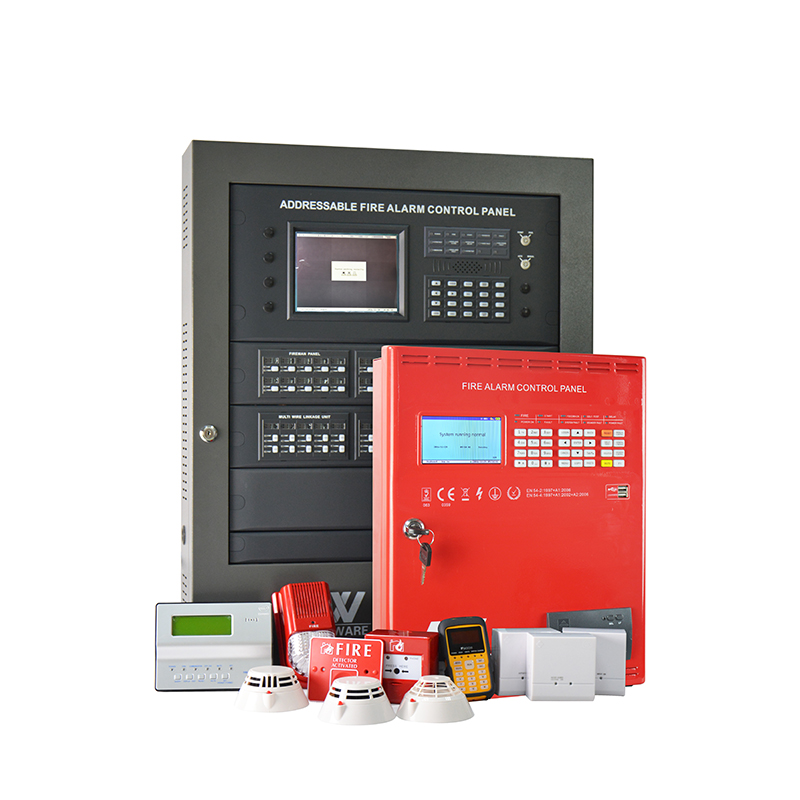 addressable fire alarm control panel 100 200 324 648 point