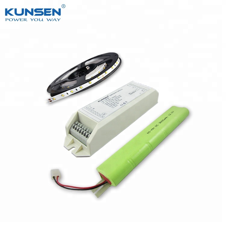 LED Strip Emergency conversion kit with 12V 24V battery pack LED Strips Emergency kit