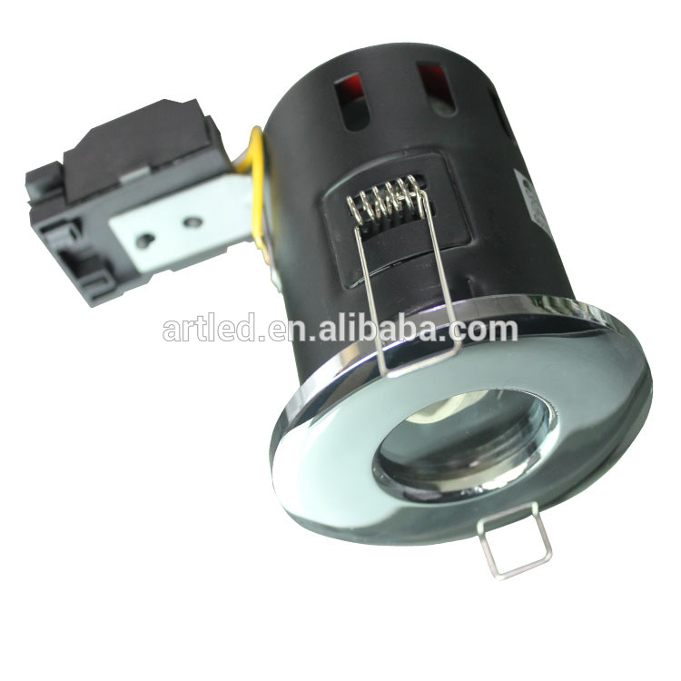 Die-casting IP65 gu10 90min. flame rated Fire rated downlight