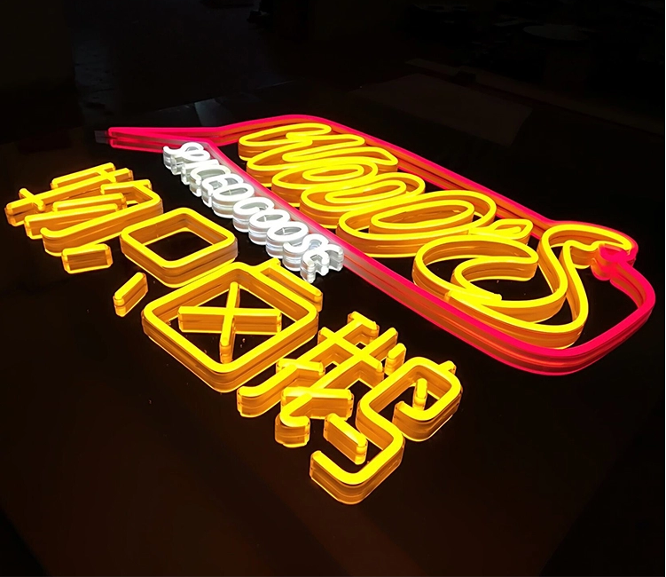 China acrylic bar neon wall  flex sign custom led neon sign