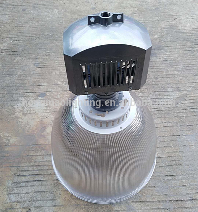 e27 e40 outdoor lamp shell with 16'' 19'' and 22'' acrylic pc reflector for 150w 250w 400w hid floodlight