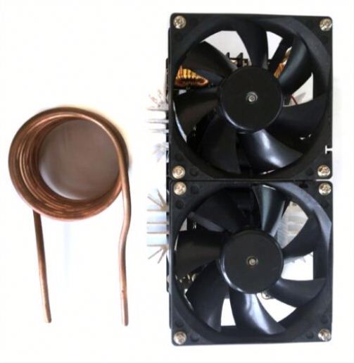 1800W Induction Heating Board induction heater High frequency heating machine Melted metal + Coil