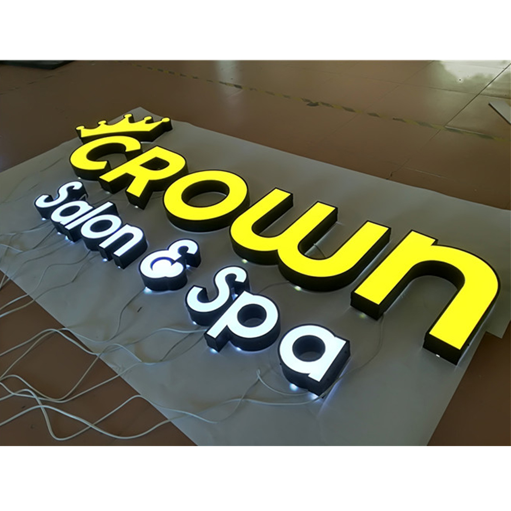 12v led sign fruit pizza store front signage board acrylic sign holder led illuminated led signage