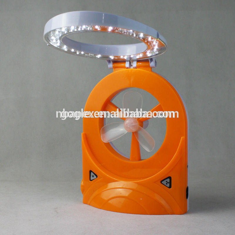 GG-5561 3 in 1 rechargeable table fan light,fan with light