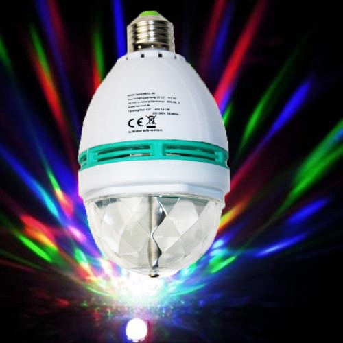 On selling for France supermarket 3w Ampoule LED disco,changement de couleurs,E27 360