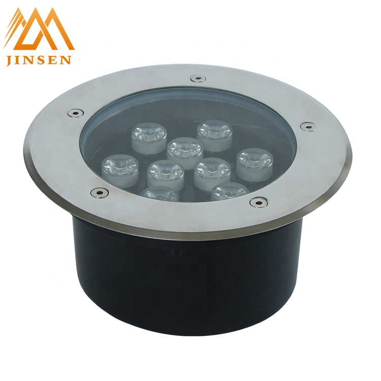 9w outdoor garden amusement park round led ground light IP67