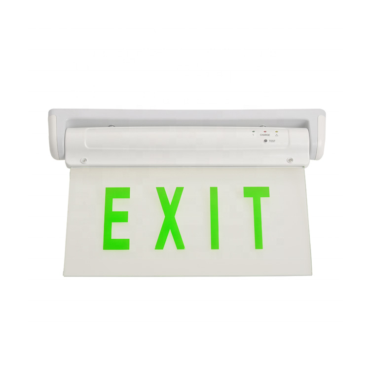 Factory high quality practical led acrylic exit sign