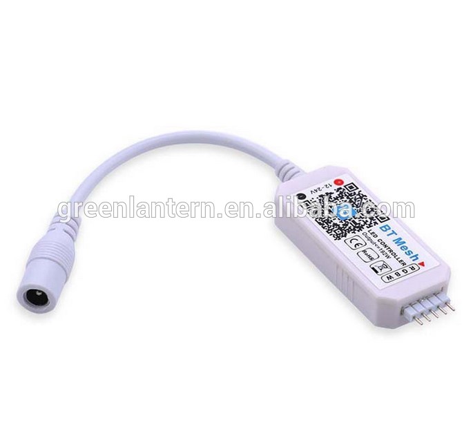 DC 5V 12V 24V Mini Bluetooth LED RGB Controller RGBW Controller iOS Android APP