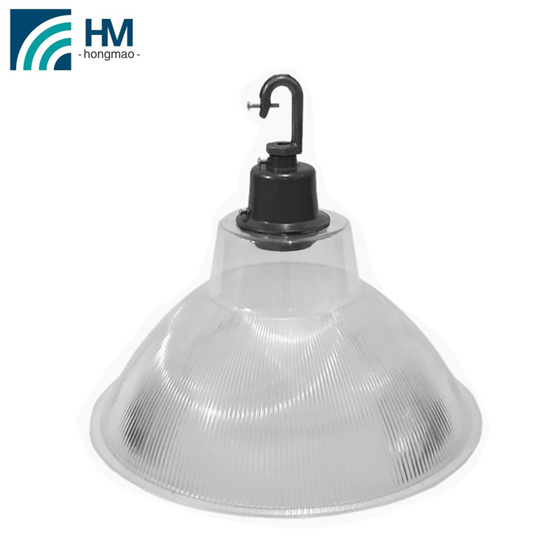 Tennis Court Super Bright UFO Dimmable 100W High Bay Warehouse Light Reflector 19'' 60 degree