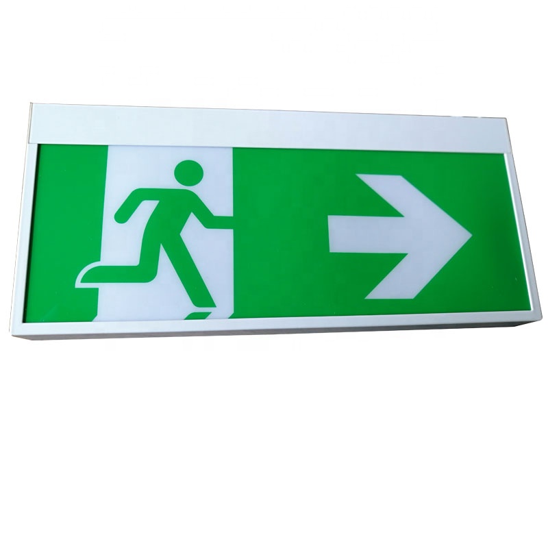 Double Side Maintained 3 Hours Operation LED Emergency Exit Sign