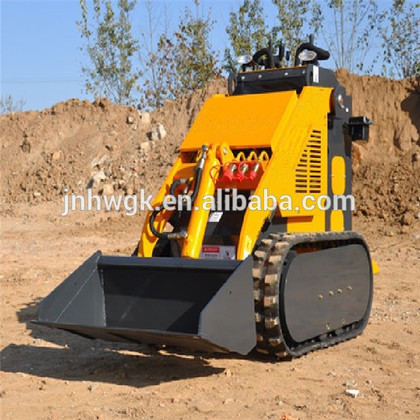 HW-280 Model Multifunction Mini Skid Steers/Mini Digger With Stone bucket/Hand Type small loader
