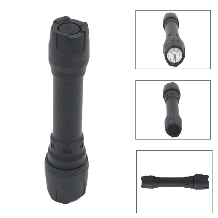 Battery Operated LED Flashlight Modern Hand Torch Lamp