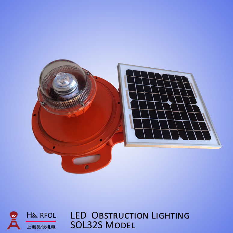 Single Solar Obstruction Light