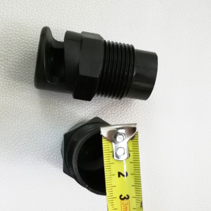 counter flow nozzle for cooling tower systems