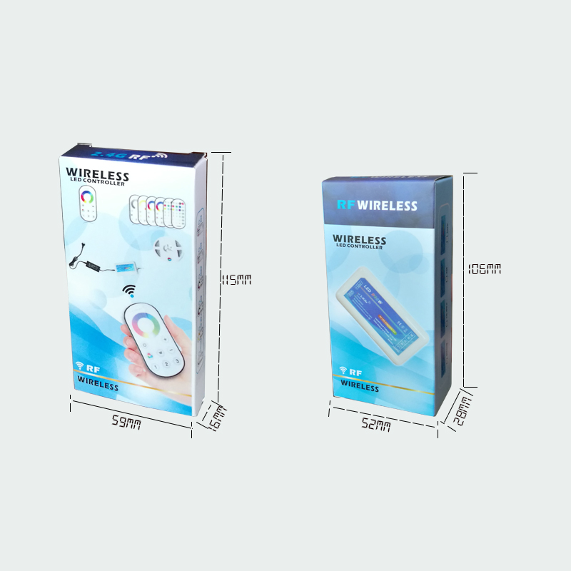 2.4G RGB led controller touch screen RF remote control for led strip/bulb/downlight