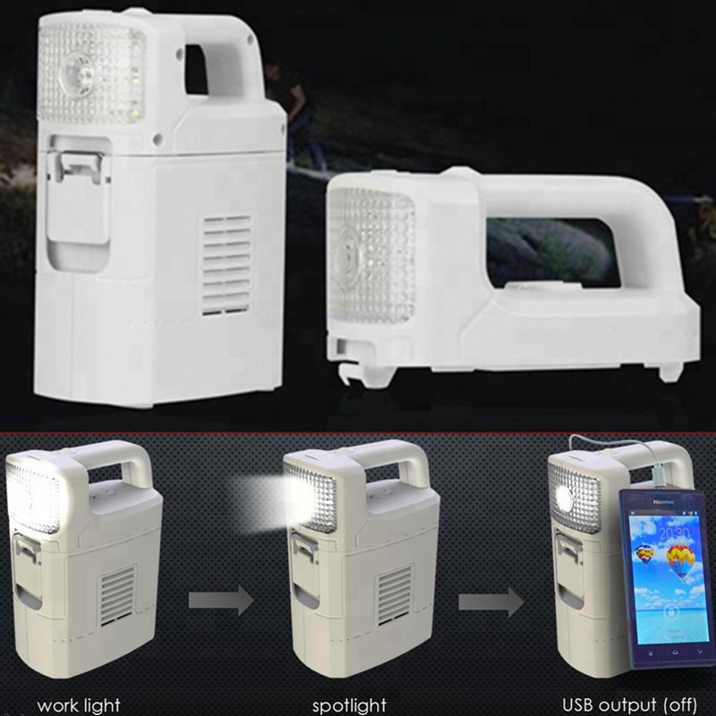 IP 65 ABS+PC White Small  Lantern  Apply to  Emergency  Camping Fishing light  Multifunctional Lantern