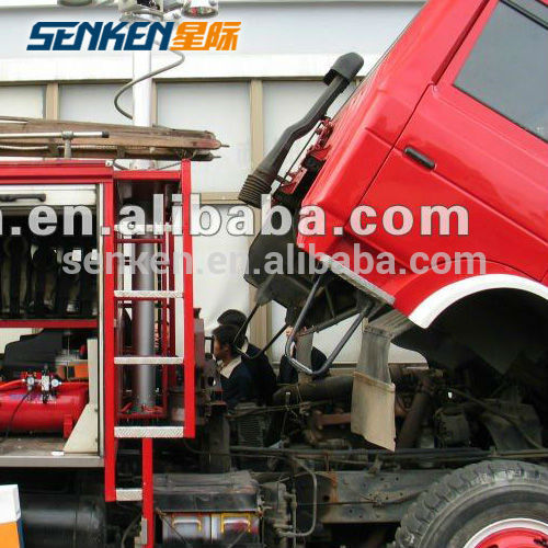 4.5m high new designed Fire trucks mast telescopic tower light and high mast lighting system