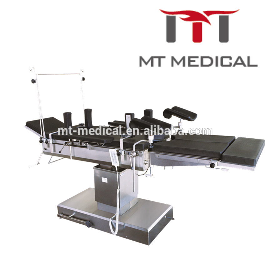High quality multifunctional electric operation table stainless steel hospital emergency operation table