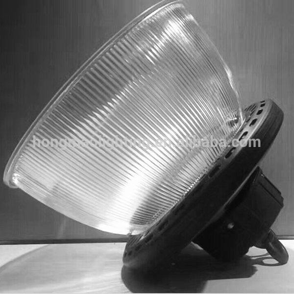 New products 19 inch 60 degree ufo 150w led high bay industrial light pc reflector