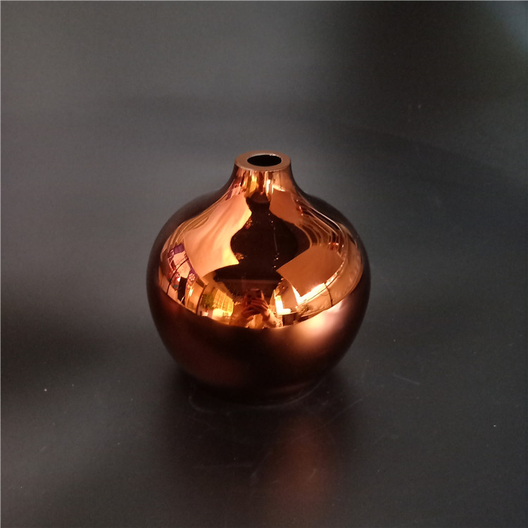 Electroplating Bronze Glass Cover Humidifiers Essential Oil Diffuser