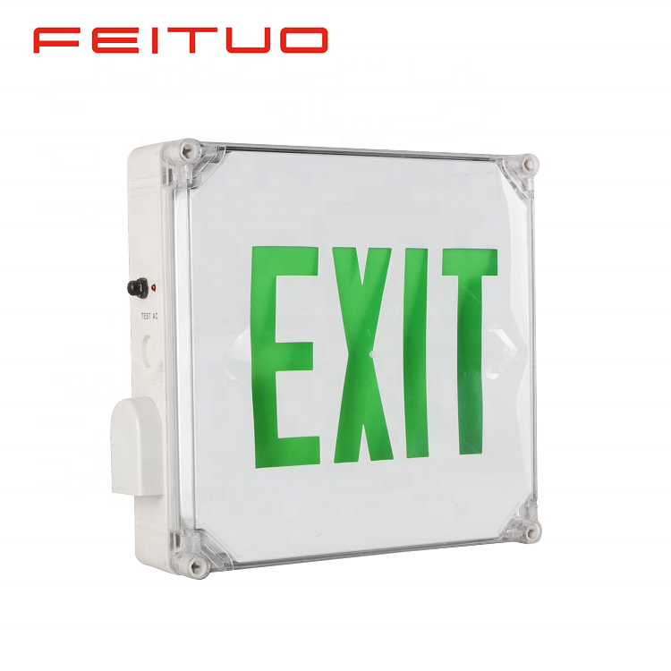 China multi-function simple rechargeable led exit signs