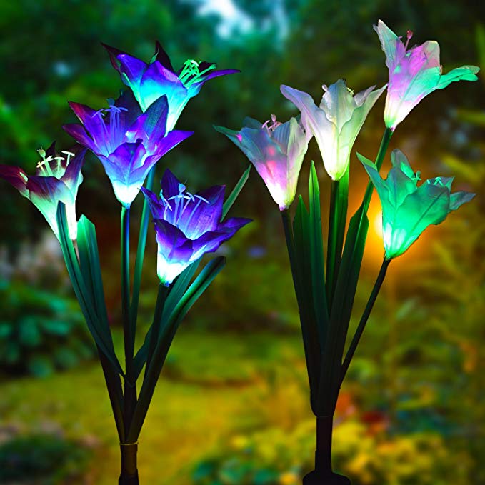 Digital butterfly led lights butterfly garden light