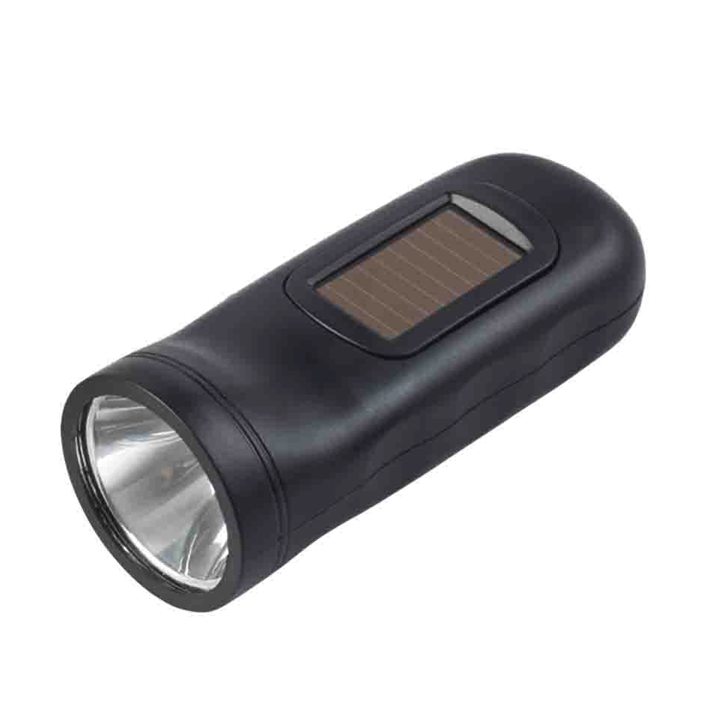 JUJINGYANG Usb rechargeable multicolor flashlight Hand Crank Mini Solar Power Rechargeable Led Flashlight