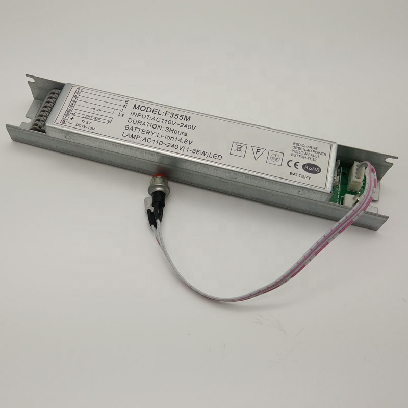 Battery Backup Emergency Conversion Kit with Driver for Led Lamp