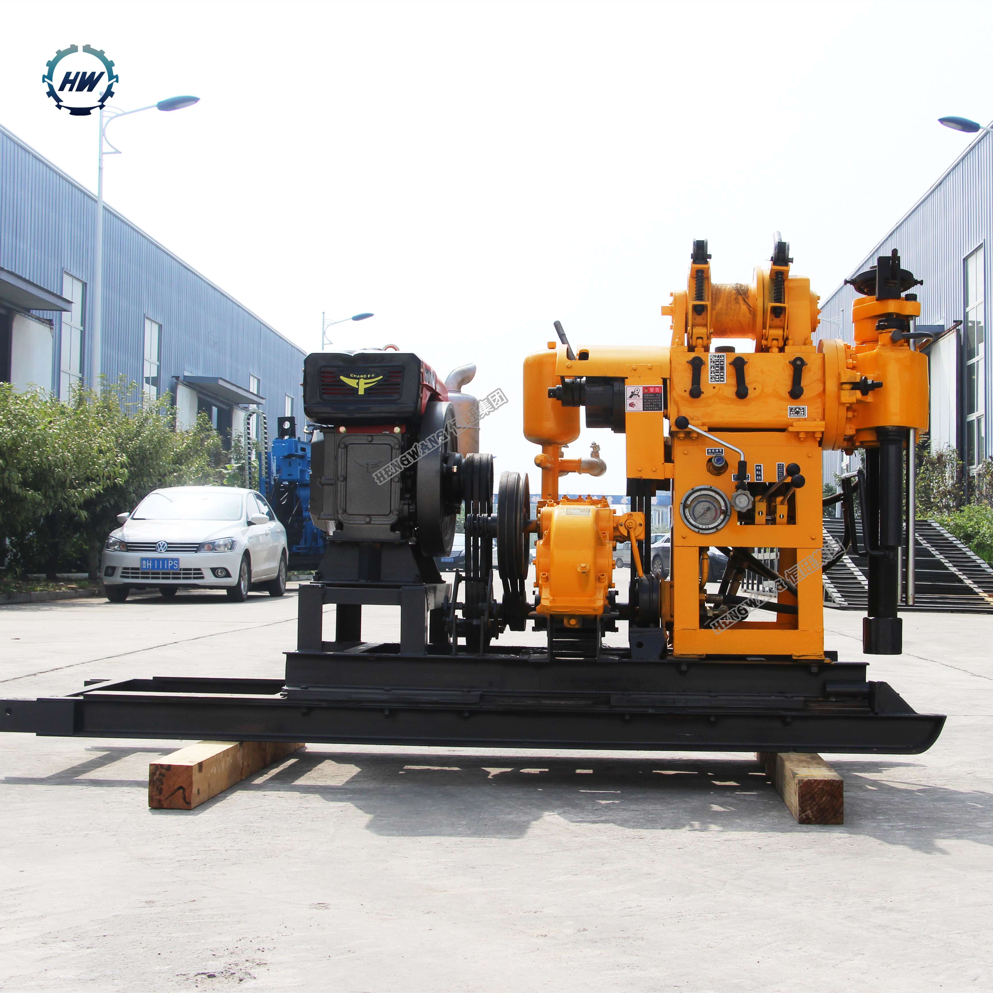 HengWang Tractor Water Well Drilling Rig Factory Direct Sale