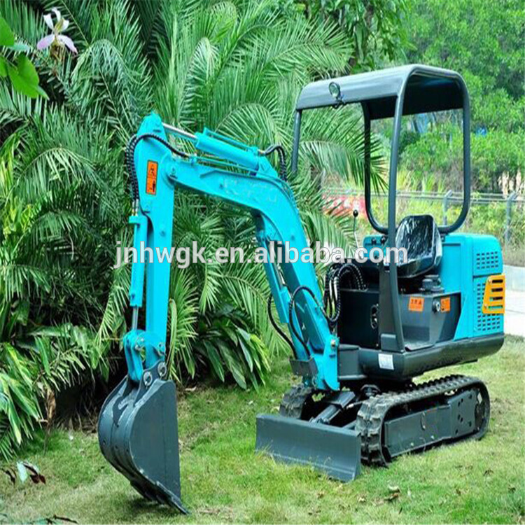 Earth-moving small hydraulic excavator
