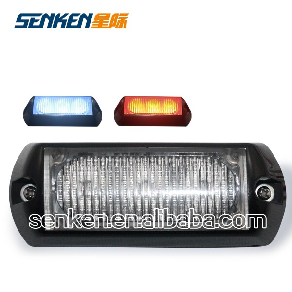 surface fixed dual color high power LED warning light