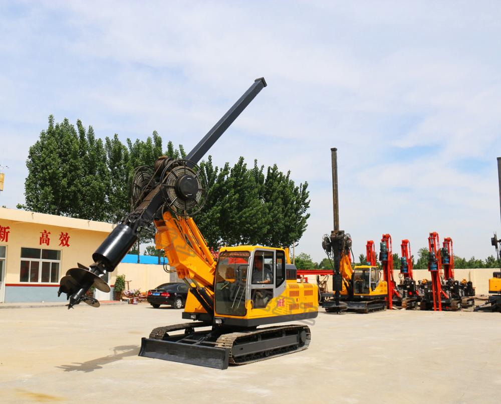 Crawler Rotary Drilling Rig