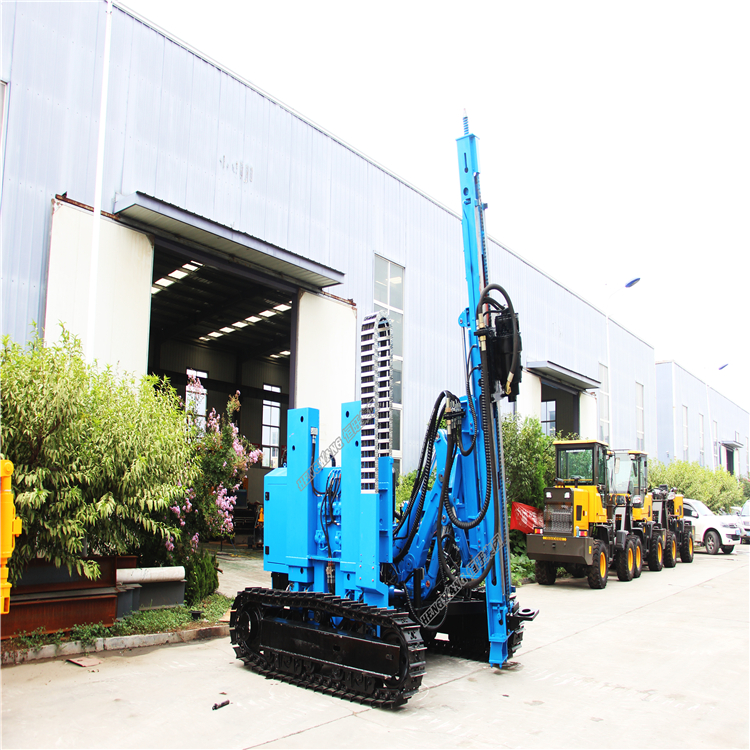Hydraulic Electric Pole Digging Machine ,helical pile driver