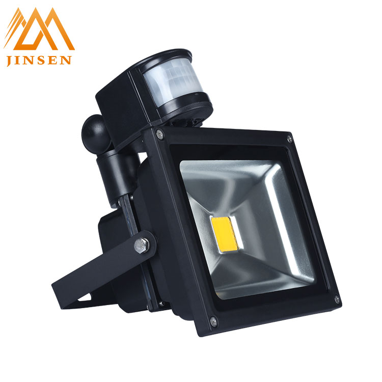 IP65 Warehouse automatic lighting aluminum glass 20w outside light