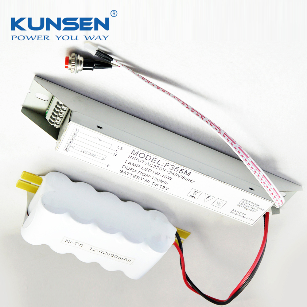 12V 10W 2 Hours Duration International Led Fixture Emergency Light Kit