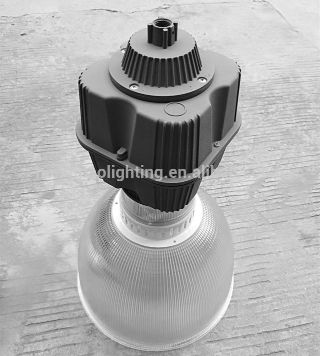 Customized PC Reflector E27 corrosion-resistant aluminum light casting LED High Bay light housing for heavy industry