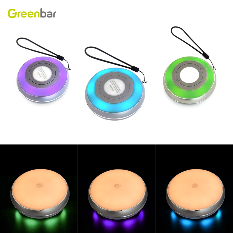 Shenzhen Portable Touch Dimmable Breathing Light Stepless Brightness sensor light Rechargeable Night light