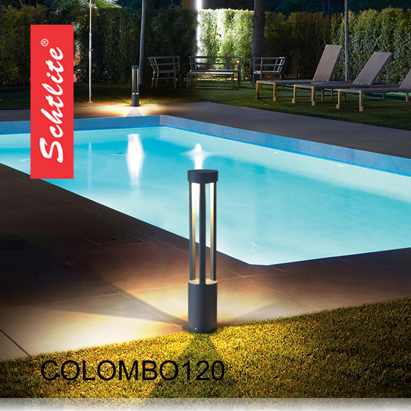 COLOMBO 120mm Isolation class led bollard light outdoor