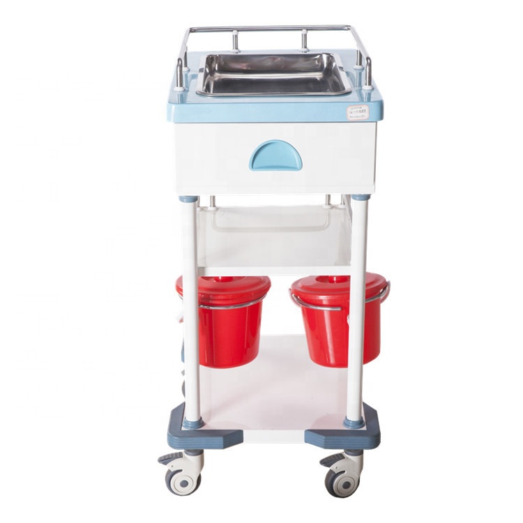 ABS crash car medical treatment instrument trolley cart