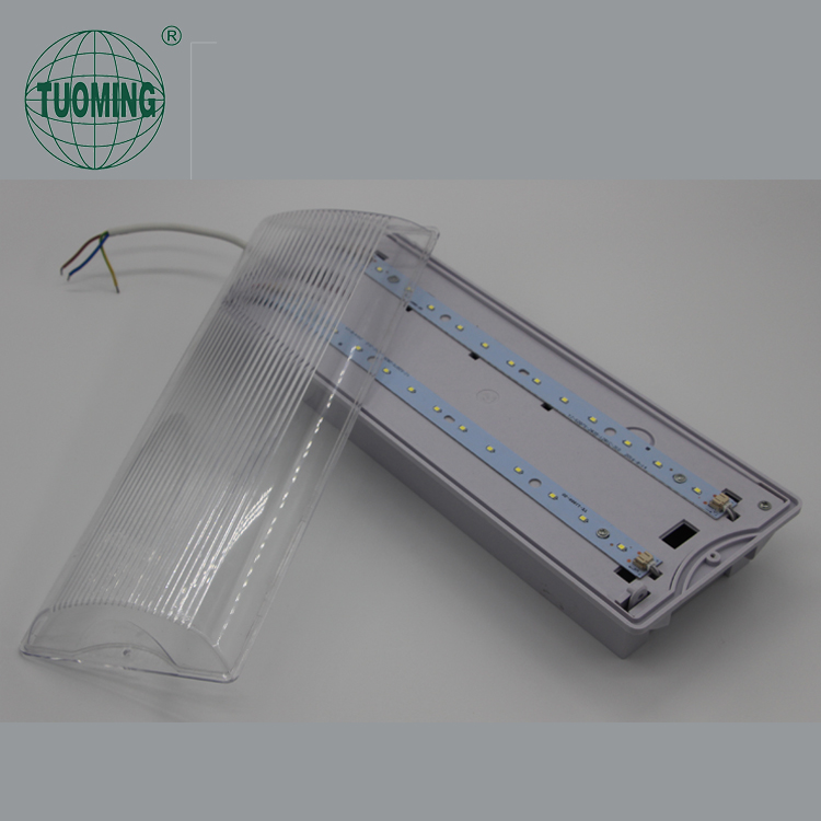 8W fluorescent tube multi LEDS surface mounted battery backup led light emergency