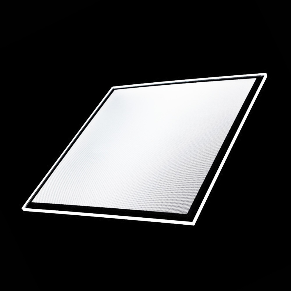 OEM Acrylic 600x600 led illuminated sheet LGP for light box, display shelf led panel light