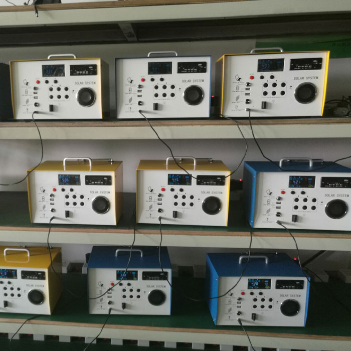40W solar lighting system for indoor, off grid solar power system for hotels
