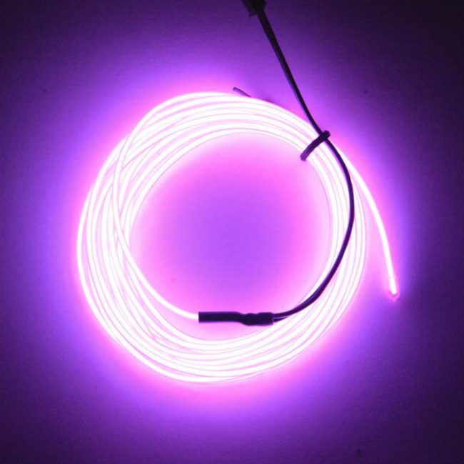 2019 HOT sale and good quality EL products electroluminescent wire 0.9mm 2.3mm el wire wholesale