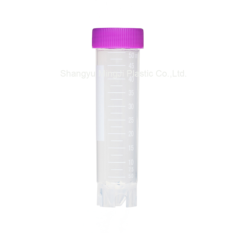 Laboratory plastic 50ml conical centrifuge tube with ISO9001 / CE