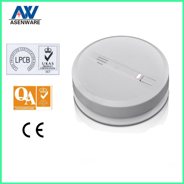 High sensitive fire LPCB battery operated smoke alarm