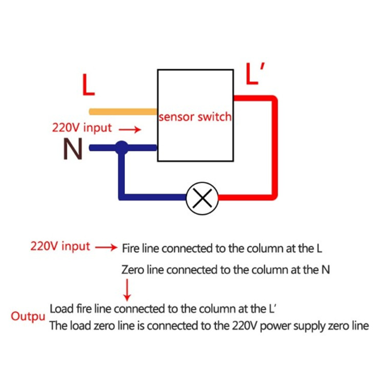 Factory direct sales indoor pir sensor motion light switch with 360 degree Detection angle