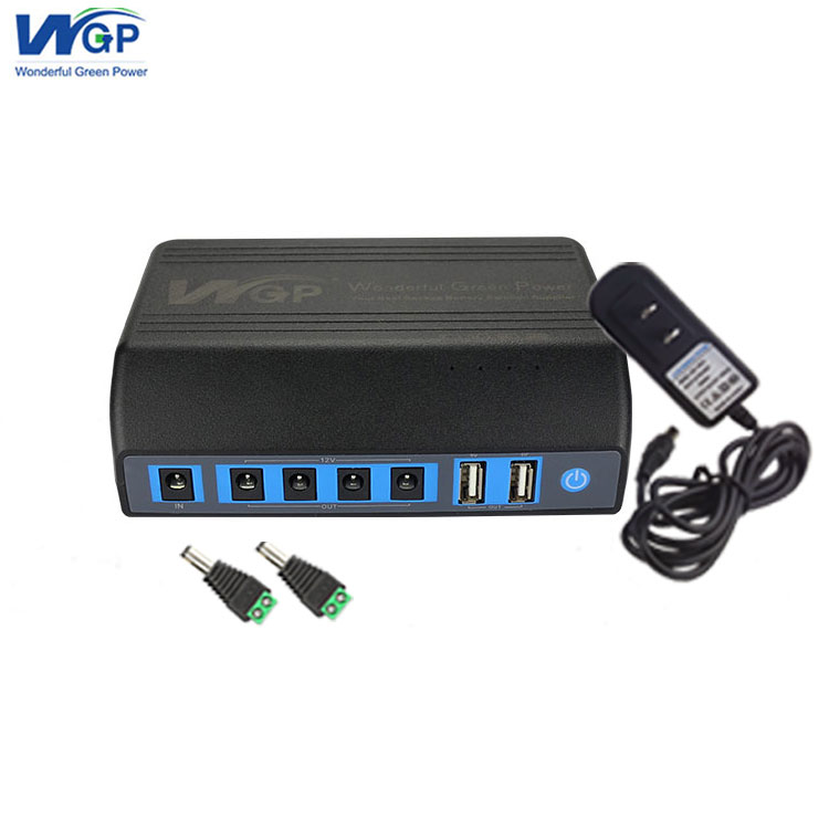 Multioutput 12v 5v battery backup dc power supply for home