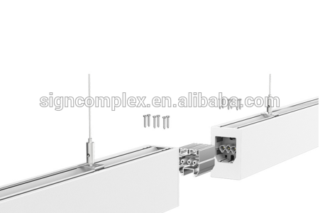 80x50mm 18W 36W 45w continuous run linear led line light