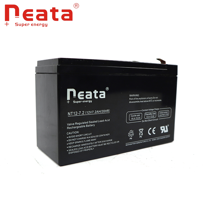 12V Voltage 7.2Ah and Low Rate Maintenance Type Deep Cycle Battery