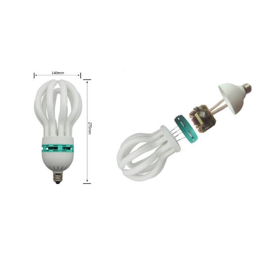 CE RoHS 100W Lotus Shape CFL Energy Saving Light Bulb